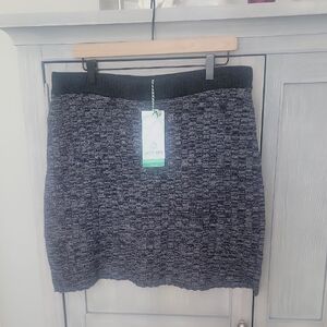 Aventura Charcoal A-Line Skirt